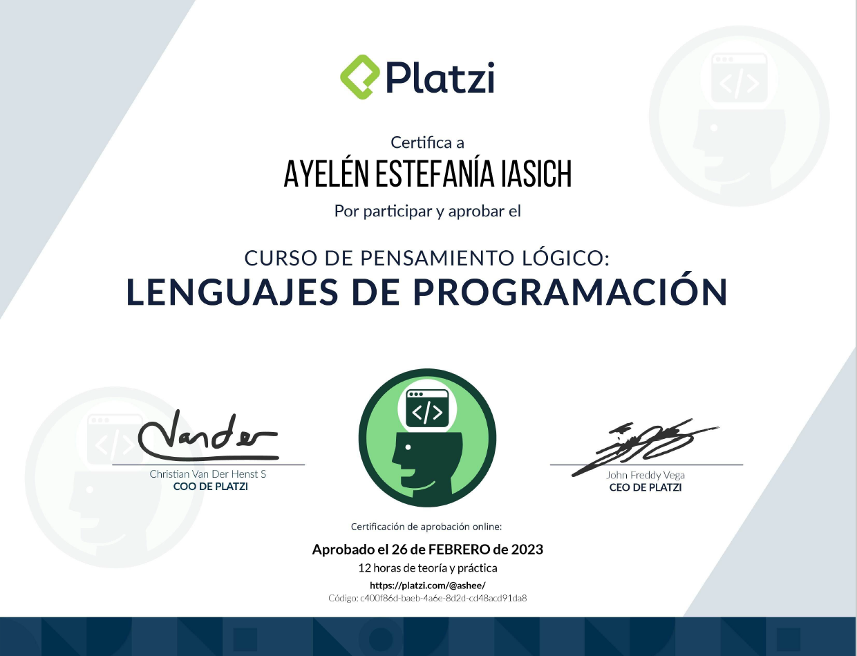 Pensamiento Lógico
